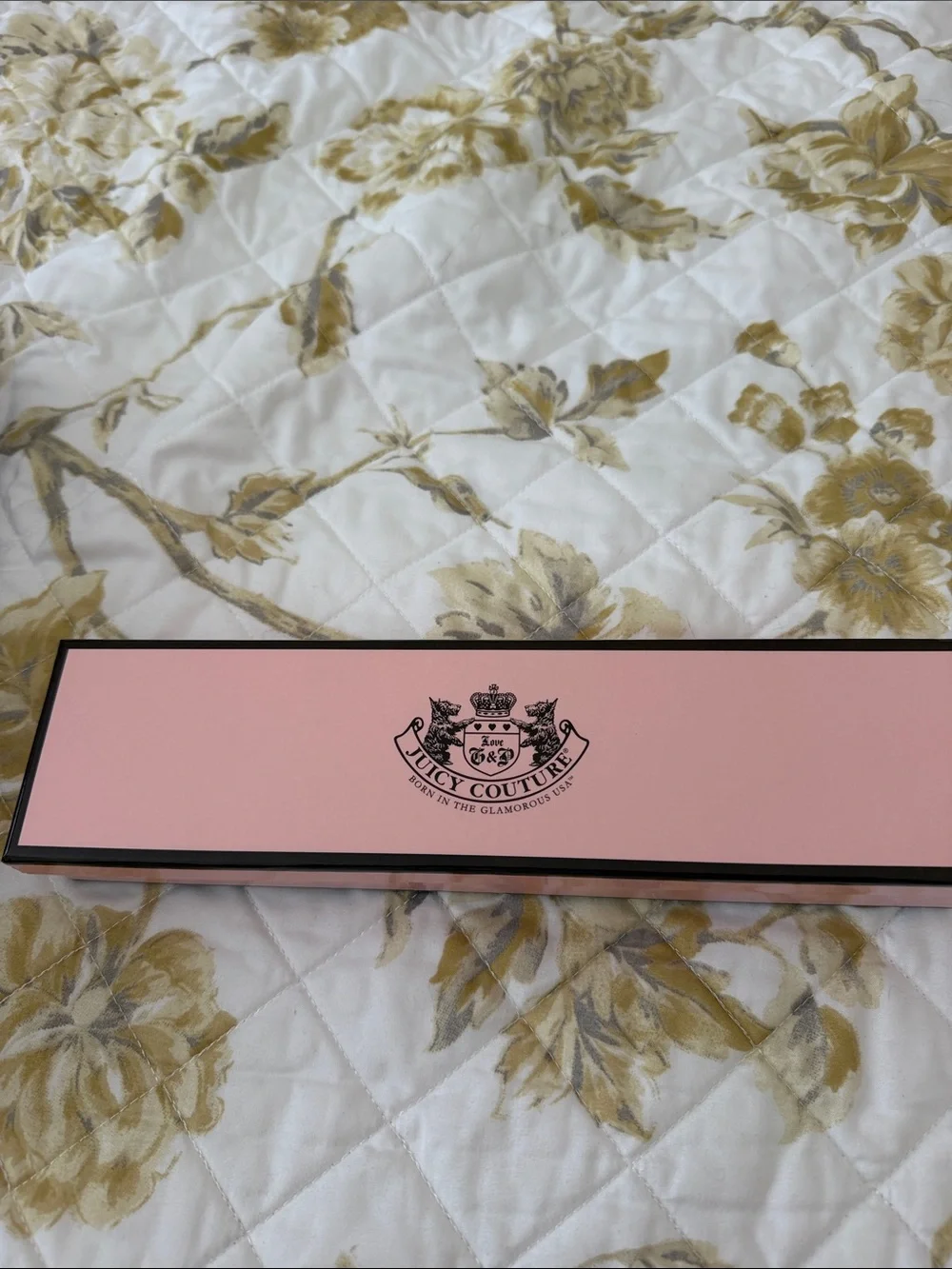 Juicy Couture Black Patent Leather Watch with Silver-Tone Case